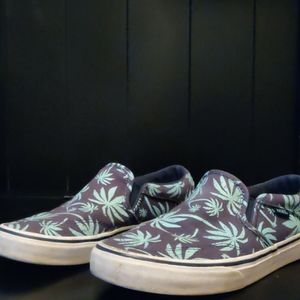 Size 7- Palm Tree Vans